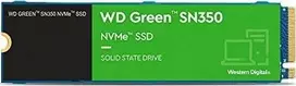 ssd pcie nvme 3.0 x4 - Western Digital Green SN350 500GB M.2 NVMe SSD - 1 nuotrauka