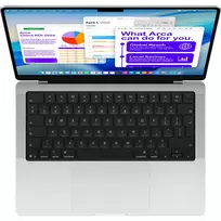 kompiuteriai apple macbook - Apple MacBook Pro 14", M5 10C CPU, 10C GPU, 16 GB, 512 GB, Sidabras (Silver) - 4 nuotrauka