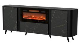 komodos 200 - Komoda Cama Meble Cama Volare 200 x 39 x 75 cm Juoda (Black) - 1 nuotrauka