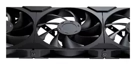 korpuso ventiliatorei - Phanteks M25 Gen2 140 mm PWM Ventiliatorius, 3 vnt. Juodas (Black) - 4 nuotrauka