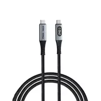 240w laidas - Verbatim Sync&Charge 240W 120cm USB-C/USB-C inkl. Ekranas 31849 - 5 nuotrauka
