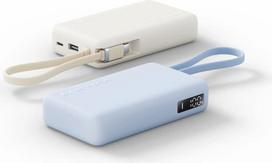 xiaomi power bank - Xiaomi 67W 10000 mAh (Integrated Cable) Smėlinė (Tan) - 4 nuotrauka
