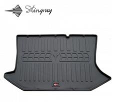 Guminis bagažinės kilimėlis FORD Fiesta 2002-2008 (hatchback) black /6007091
