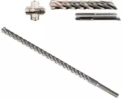 betono graztas 5 mm - Grąžtas betonui Makita E-14744 Nemesis II; SDS-plus; 16x215 mm - 2 nuotrauka