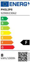60w led - Philips LED A55 9W E27 2700K 806lm - 2 nuotrauka