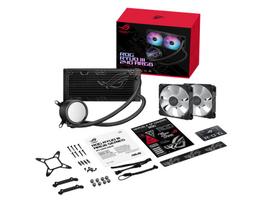 vandes ausintuvai procesoriaus - ASUS ROG Ryuo III 240 ARGB Procesorius Aušinimo skysčiu rinkinys 12 cm Juoda - 3 nuotrauka