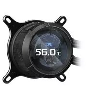 ausintuvai am4 - ASUS ROG STRIX LC III 360 ARGB LCD Juodas (Black) Procesoriaus AIO Aušintuvas - 5 nuotrauka