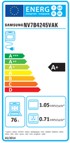 samsung bespoke - Samsung NV7B4245VAK/U2 - 3 nuotrauka