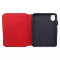 skystas silikonas - Korpuso galas, galinis dangtelis Evelatus         Apple      iPhone X Cissais       Red - 3 nuotrauka