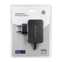 45w adapteris - Qoltec 51035 maitinimo adapteris / inverteris Vidaus 45 W Juoda - 3 nuotrauka