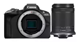 canon rf s 18 - Canon EOS R50 + RF-S 18-150mm F3.5-6.3 IS STM (Juodas) - 3 nuotrauka