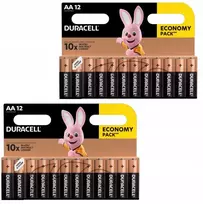 elementos - Duracell Basic LR6/AA lizdinė plokštelė 24 - 2 nuotrauka