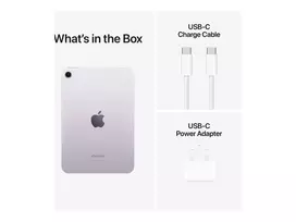 mini plansete - Apple iPad Mini (A17 Pro) 8.3" 128GB Wi-Fi Violetinė (Purple) - 4 nuotrauka