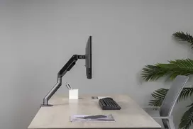 arm laikikliai - Gembird MA-DA1-05  Desk Mounted Adjustable Monitor Arm 32" / 9KG - 2 nuotrauka