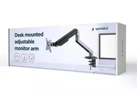 arm laikikliai - Gembird MA-DA1-05  Desk Mounted Adjustable Monitor Arm 32" / 9KG - 5 nuotrauka