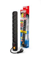 surge protector - HSK Data Surge Protector 8 Outlet 5m Black - 2 nuotrauka