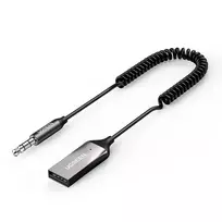 automobilio mikrofonas - Garso adapteris UGREEN CM309 Bluetooth 5.3 USB - 3,5 mm mini jack juodas - 5 nuotrauka