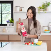 nutribullet kokteiline - Nutribullet NBP003MA Rožinė (Pink) - 4 nuotrauka