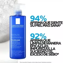 gelytes - LA ROCHE-POSAY TOLERIANE putojantis valomasis gelis jautriai odai, 400 ml - 2 nuotrauka