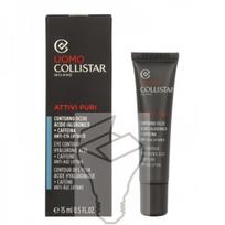 collistar uomo - Collistar Linea Uomo Attivi Puri Eye Contour Hyaluronic Acid + Caffeine Eye Contour senėjimą lėtinantis skaistinamasis paakių kremas 15 ml - 2 nuotrauka