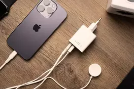 45w charger - Fixed Mini USB-C/USB Travel Charger 45W | FIXC45M-CU-WH - 2 nuotrauka