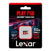 microsd cards - Lexar 512GB microSDXC UHS-I/PLAY + SD Adapter - 2 nuotrauka