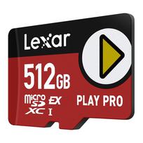 microsd cards - Lexar 512GB microSDXC UHS-I/PLAY + SD Adapter - 4 nuotrauka