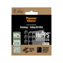 juoda pakavimo plevele - PanzerGlass "Hoops Lens Protector Galaxy S25 Ultra" Black - 3 nuotrauka