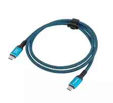 usb4 kabelis 240w - Lanberg USB-C M/M 4.0 CABLE 240W 8K 60HZ | CA-CMCM-45CU-0015-BK - 5 nuotrauka