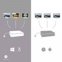 usb c 100w charger - I-TEC USB-C Metal Dock + Charger 100W ,  C31FLATPRO100 - 5 nuotrauka