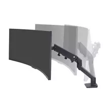 ergotron hx - Ergotron HX Desk Monitor Arm with HD Pivot, 49", 19.1 kg - 4 nuotrauka