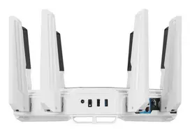 rog wifi 7 router - ASUS ROG Rapture GT-BE19000AI, baltas (White) - 3 nuotrauka
