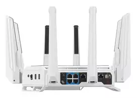 rog wifi 7 router - ASUS ROG Rapture GT-BE19000AI, baltas (White) - 4 nuotrauka