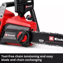grandinini - Einhell GP-LC 36/40 Li BL-Solo, 40 cm, Juodas (Black), Raudonas (Red) - 3 nuotrauka