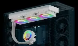 arctic freezer - Arctic Liquid Freezer III Pro 420 A-RGB Baltas (White) - 6 nuotrauka