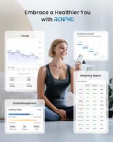 renpho - RENPHO OB02720 Bluetooth kūno analizatorius Juodas (Black) - 2 nuotrauka