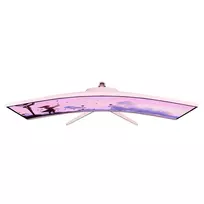 curved monitor - Arozzi Nova AZ-NO-34T2K165-PNK 34", VA, UWQHD, 165Hz, curved, pink - 4 nuotrauka