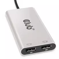 thunderbolt laidas - Club 3D SenseVision Thunderbolt3 To Dual Displayport1.2 Adapter - 3 nuotrauka