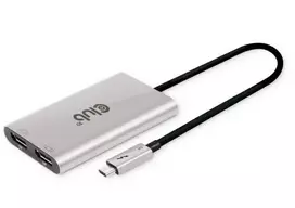 thunderbolt laidas - Club 3D SenseVision Thunderbolt3 To Dual Displayport1.2 Adapter - 4 nuotrauka