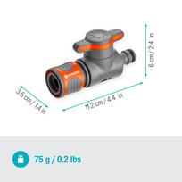 gardena voztuvai - Gardena Control Valve 18267-20 (Pilkas/Grey) - 6 nuotrauka