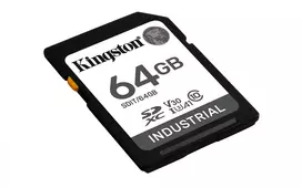 c10 sd - Kingston Industrial SDIT/64GB 64 GB SDXC Class 10 UHS-I U3 V30 A1 - 9 nuotrauka
