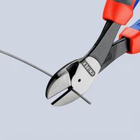knipex reples 250mm - Replės kirpimui Knipex 74 22 250, 250 mm - 3 nuotrauka