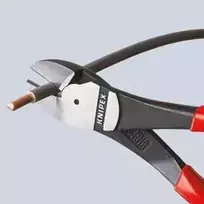 knipex reples - Replės elektromechanikai/kirpimui Knipex 74 06 200 T, 200 mm - 2 nuotrauka