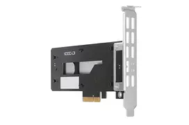 sas adapteris - Icy Dock MB987M2P-1B EZConvert Ex Pro M.2 NVMe į PCIe adapteris Juodas (Black) - 2 nuotrauka