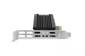 sas adapteris - Icy Dock MB987M2P-1B EZConvert Ex Pro M.2 NVMe į PCIe adapteris Juodas (Black) - 6 nuotrauka