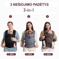 kudikio nesiokle - MOMCOZY ERGONOMINĖ KŪDIKIŲ NEŠIOKLĖ - 5 nuotrauka