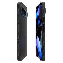 google pixel 9 pro deklas - Spigen Liquid Air dėklas Google Pixel 9 Pro XL - Juodas (Black) - 4 nuotrauka