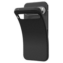 google pixel 9 pro deklas - Spigen Liquid Air dėklas Google Pixel 9 Pro XL - Juodas (Black) - 5 nuotrauka