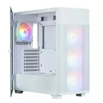white 120mm fan - Kompiuterio korpusas Zalman S5 Neo, balta - 4 nuotrauka