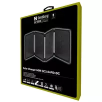 saules nesiojama - Sandberg 420-80 Solar Charger 60W QC3.0+PD+DC - 2 nuotrauka